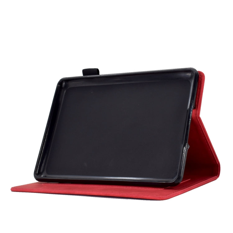 For Amazon Kindle Lite 2022 Tower Embossed Leather Smart Tablet Case(Red) - free shipping - PMC TechLife - Order now!