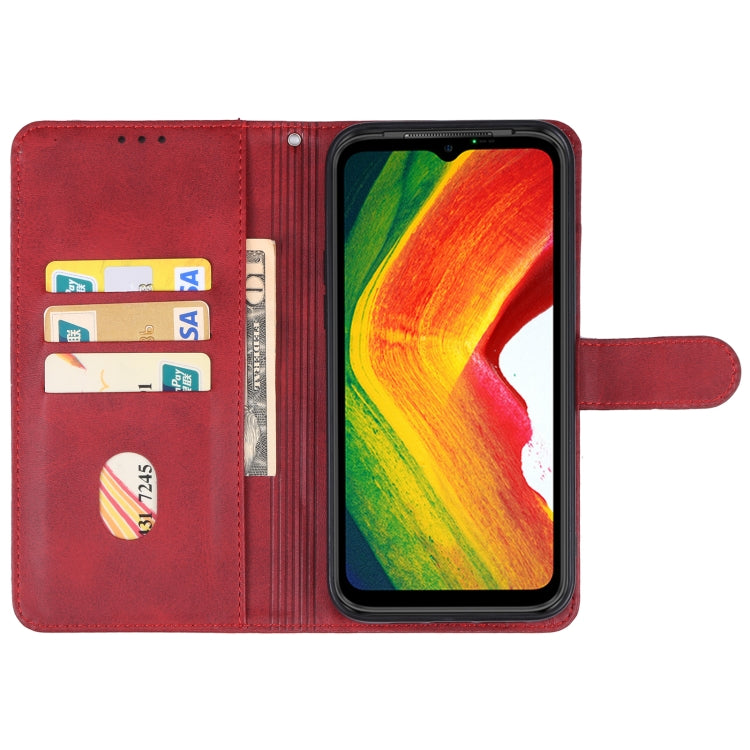 For Ulefone Power Armor 19 Leather Phone Case(Red) - Ulefone Cases by PMC Jewellery | Online Shopping South Africa | PMC Jewellery | Buy Now Pay Later Mobicred