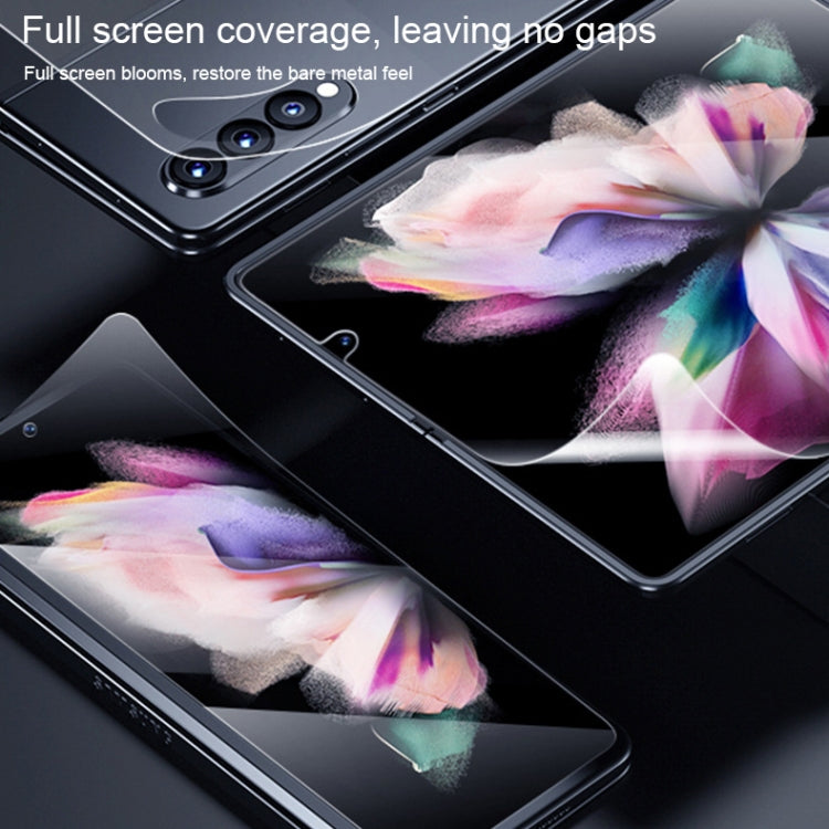 For OPPO Find N2 Flip Full Screen Back Protector Explosion-proof Hydrogel Film - Find N2 Flip Tempered Glass by PMC Jewellery | Online Shopping South Africa | PMC Jewellery