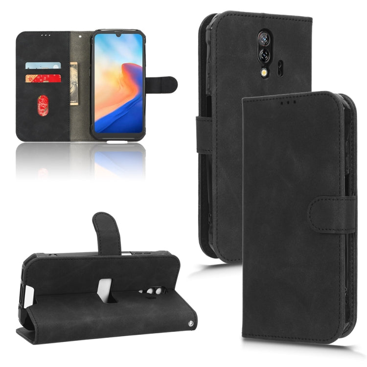 For Blackview BV7200 Skin Feel Magnetic Flip Leather Phone Case(Black) - More Brand by PMC TechLife | Online Shopping South Africa | PMC TechLife