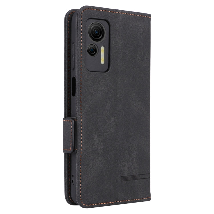 For Ulefone Note 14 Magnetic Clasp Leather Phone Case(Black) - Ulefone Cases by PMC Jewellery | Online Shopping South Africa | PMC Jewellery | Buy Now Pay Later Mobicred