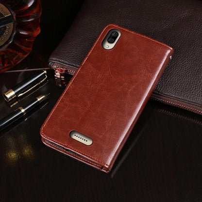 For Wiko Y80 idewei Crazy Horse Texture Horizontal Flip Leather Case with Holder & Card Slots & Wallet(Red) - Wiko by idewei | Online Shopping South Africa | PMC Jewellery | Buy Now Pay Later Mobicred