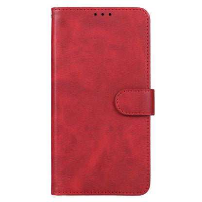 For Motorola Moto E13 Leather Phone Case(Red) - Motorola Cases by PMC Jewellery | Online Shopping South Africa | PMC Jewellery | Buy Now Pay Later Mobicred