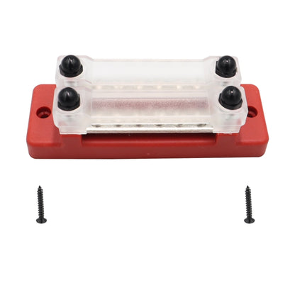 CP-3109-01 150A 12-48V RV Yacht Double-row 6-way Busbar(Red) - Booster Cable & Clip by PMC Jewellery | Online Shopping South Africa | PMC Jewellery | Buy Now Pay Later Mobicred