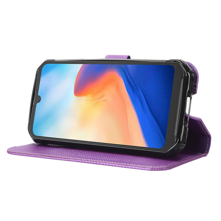 For Blackview BV7200 Diamond Texture Leather Phone Case(Purple) - More Brand by PMC Jewellery | Online Shopping South Africa | PMC Jewellery | Buy Now Pay Later Mobicred