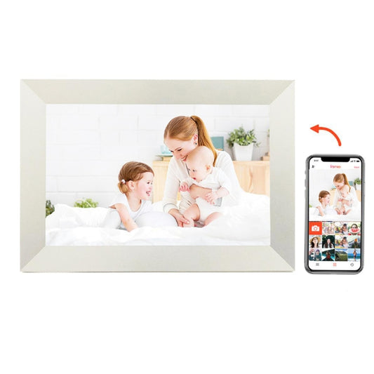 10.1 inch IPS Display WiFi Cloud Photo Frame, RK3126C Quad Core up to 1.5GHz, 1GB+16GB, Power Plug:US Plug(White) - 11 inch Below by PMC Jewellery | Online Shopping South Africa | PMC Jewellery | Buy Now Pay Later Mobicred