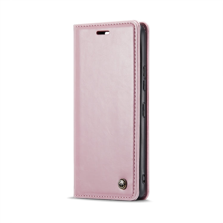 For Samsung Galaxy A54 5G CaseMe 003 Crazy Horse Texture Leather Phone Case(Rose Gold) - Galaxy Phone Cases by CaseMe | Online Shopping South Africa | PMC Jewellery | Buy Now Pay Later Mobicred