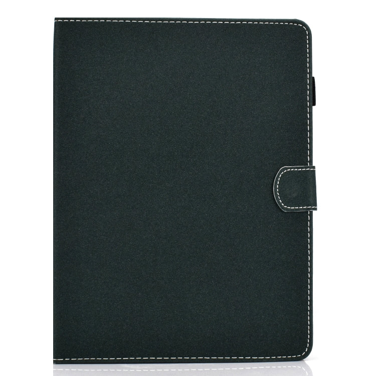 For 10 inch Solid Color Tablet PC Universal Magnetic Horizontal Flip Leather Case with Card Slots & Holder(Green) - 10 - 11 inch by PMC TechLife | Online Shopping South Africa | PMC TechLife | Buy Now Pay Later Mobicred