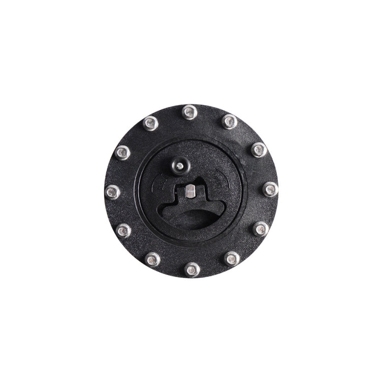 Car Modification Universal Fuel Cell Gas Tank Filler Cap with Nut(Black) - Tank Covers by PMC TechLife | Online Shopping South Africa | PMC TechLife | Buy Now Pay Later Mobicred