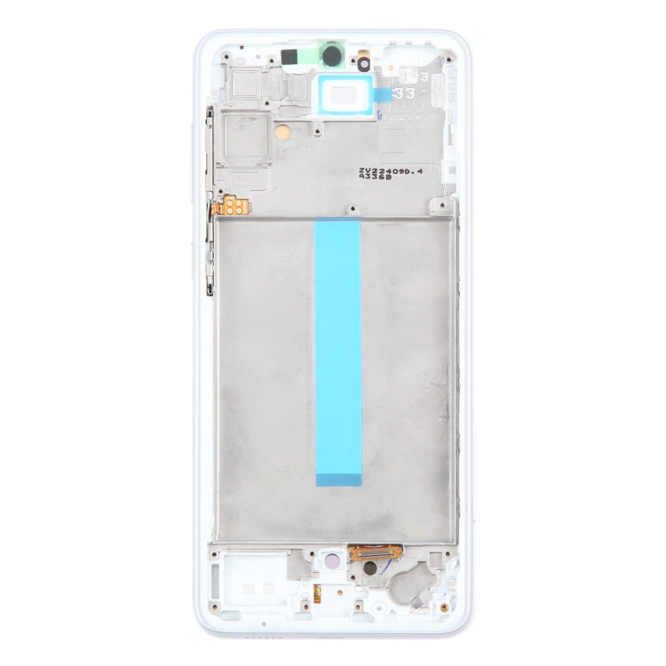 For Samsung Galaxy A33 5G SM-A336 6.36 inch OLED LCD Screen Digitizer Full Assembly with Frame (White) - LCD Screen by PMC Jewellery | Online Shopping South Africa | PMC Jewellery | Buy Now Pay Later Mobicred