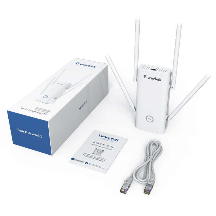 Wavlink AERIAL D4X AX1800Mbps Dual Frequency WiFi Signal Amplifier WiFi6 Extender(AU Plug) - Broadband Amplifiers by WAVLINK | Online Shopping South Africa | PMC Jewellery | Buy Now Pay Later Mobicred