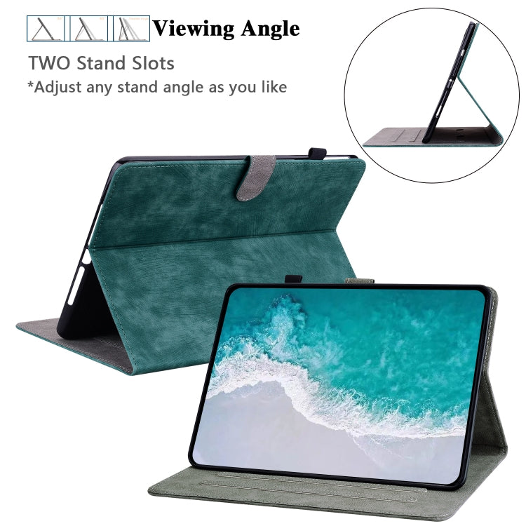 For Honor Pad V8 Pro Tiger Pattern Flip Leather Tablet Case(Dark Green) - free shipping - PMC TechLife - Order now!