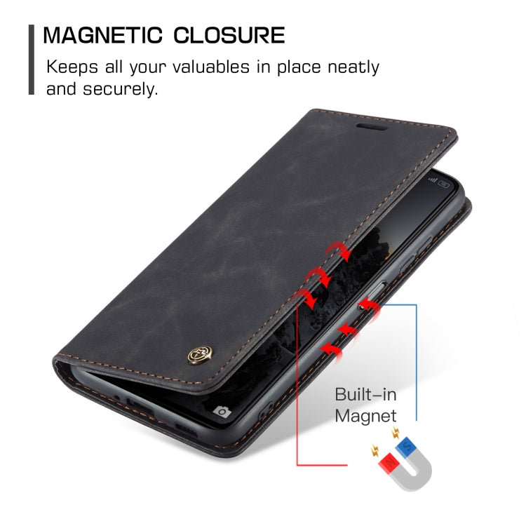 For Xiaomi Redmi Note 12 Pro 5G / Poco X5 Pro CaseMe 013 Multifunctional Horizontal Flip Leather Phone Case(Black) - Xiaomi Cases by CaseMe | Online Shopping South Africa | PMC Jewellery | Buy Now Pay Later Mobicred