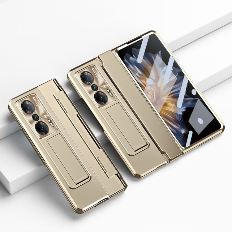 For Honor Magic Vs Integrated Folding Phone Case with Hinge(Champagne Gold) - Honor Cases by PMC TechLife | Online Shopping South Africa | PMC TechLife | Buy Now Pay Later Mobicred