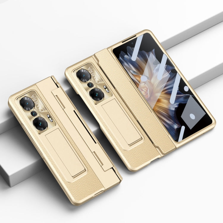 For Honor Magic Vs Integrated Full Coverage Phone Case with Hinge(Gold) - Honor Cases by PMC TechLife | Online Shopping South Africa | PMC TechLife | Buy Now Pay Later Mobicred