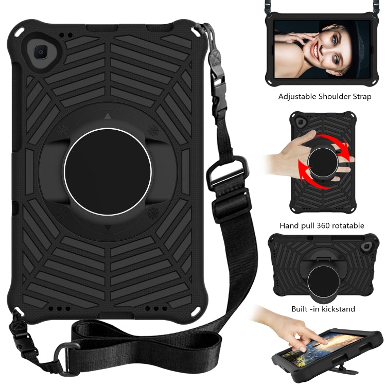 For Lenovo Tab K10 Spider King Silicone Protective Tablet Case(Black) - Lenovo by PMC TechLife | Online Shopping South Africa | PMC TechLife | Buy Now Pay Later Mobicred