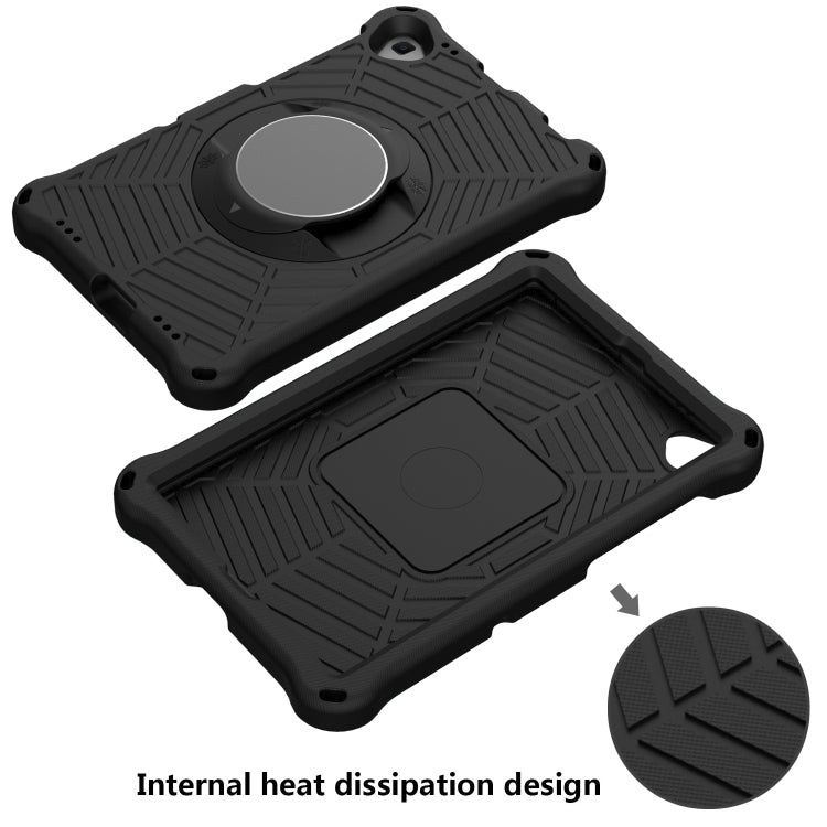 For Lenovo Tab K10 Spider King Silicone Protective Tablet Case(Black) - Lenovo by PMC TechLife | Online Shopping South Africa | PMC TechLife | Buy Now Pay Later Mobicred