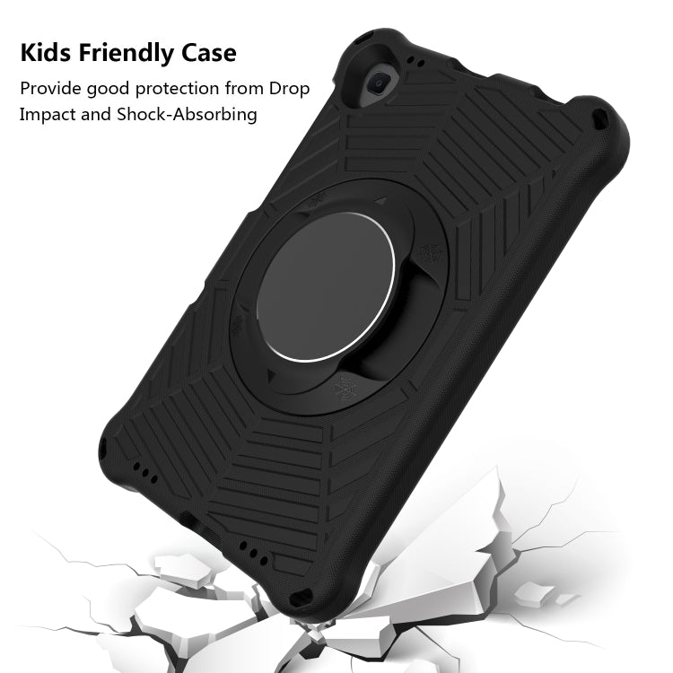 For Lenovo Tab K10 Spider King Silicone Protective Tablet Case(Black) - Lenovo by PMC TechLife | Online Shopping South Africa | PMC TechLife | Buy Now Pay Later Mobicred