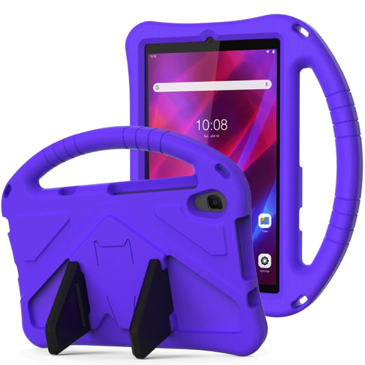 For Lenovo Tab M8 4th Gen EVA Flat Anti Falling Protective Tablet Case Shell with Holder(Purple) - Lenovo by PMC Jewellery | Online Shopping South Africa | PMC Jewellery | Buy Now Pay Later Mobicred