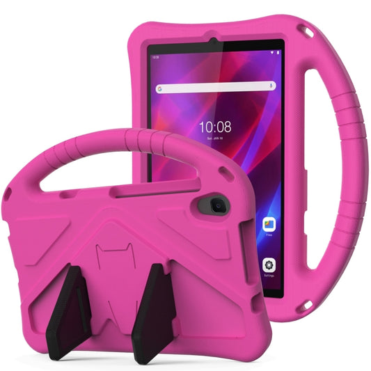 For Lenovo Tab M8 4th Gen EVA Flat Anti Falling Protective Tablet Case Shell with Holder(Rose Red) - Lenovo by PMC Jewellery | Online Shopping South Africa | PMC Jewellery | Buy Now Pay Later Mobicred