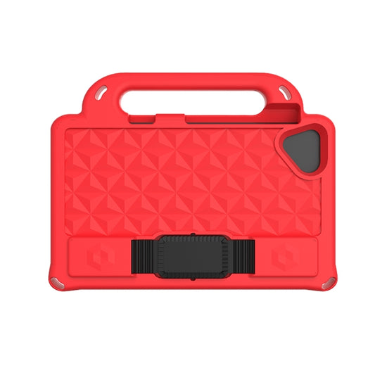 For Lenovo Tab M8 4th Gen Diamond Series EVA Anti-Fall Shockproof Sleeve Tablet Case with Holder & Strap(Red) - Lenovo by PMC Jewellery | Online Shopping South Africa | PMC Jewellery | Buy Now Pay Later Mobicred