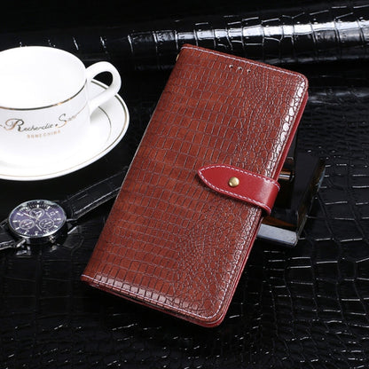 For Umidigi Power 3 idewei Crocodile Texture Horizontal Flip Leather Case with Holder & Card Slots & Wallet(Wine Red) - More Brand by idewei | Online Shopping South Africa | PMC Jewellery | Buy Now Pay Later Mobicred