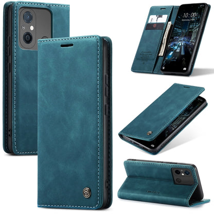 For Xiaomi Redmi 11A / 12C CaseMe 013 Multifunctional Horizontal Flip Leather Phone Case(Blue) - Xiaomi Cases by CaseMe | Online Shopping South Africa | PMC Jewellery | Buy Now Pay Later Mobicred