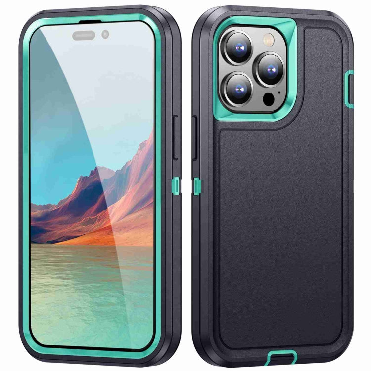 For iPhone 14 Pro Max Life Waterproof Rugged Phone Case(Dark Blue + Light Blue) - free shipping - PMC TechLife - Order now!