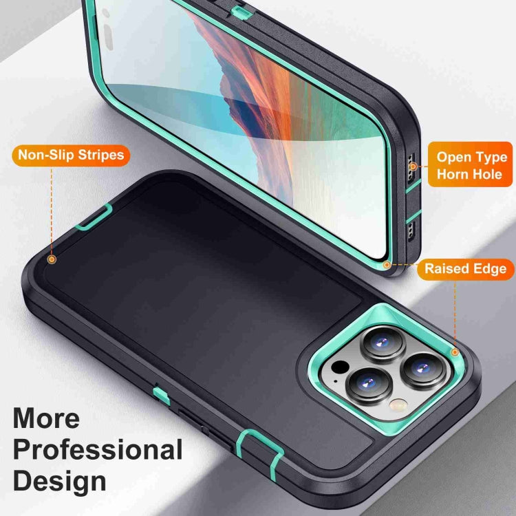 For iPhone 14 Pro Max Life Waterproof Rugged Phone Case(Dark Blue + Light Blue) - free shipping - PMC TechLife - Order now!