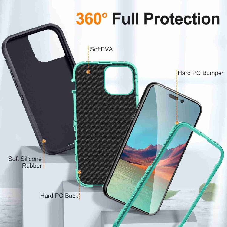 For iPhone 14 Pro Max Life Waterproof Rugged Phone Case(Dark Blue + Light Blue) - free shipping - PMC TechLife - Order now!