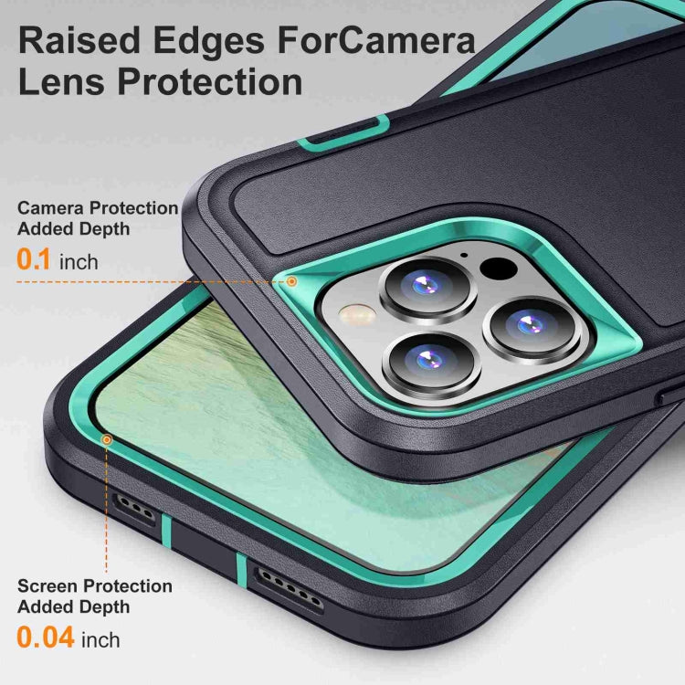 For iPhone 14 Pro Max Life Waterproof Rugged Phone Case(Dark Blue + Light Blue) - free shipping - PMC TechLife - Order now!