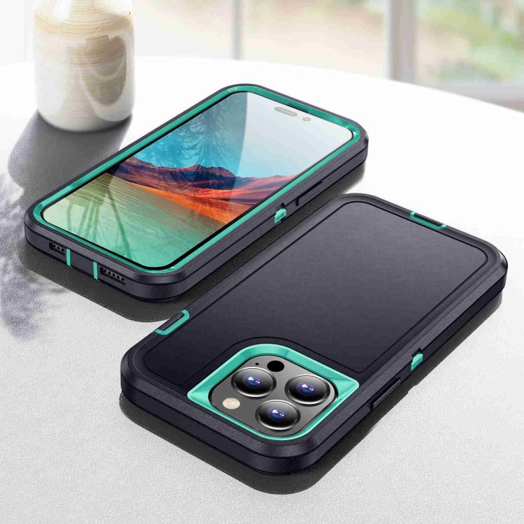 For iPhone 14 Pro Max Life Waterproof Rugged Phone Case(Dark Blue + Light Blue) - free shipping - PMC TechLife - Order now!
