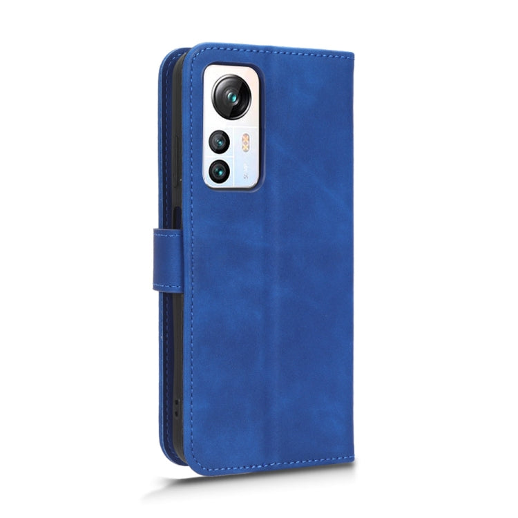 For Blackview A85 Skin Feel Magnetic Flip Leather Phone Case(Blue) - More Brand by PMC Jewellery | Online Shopping South Africa | PMC Jewellery | Buy Now Pay Later Mobicred