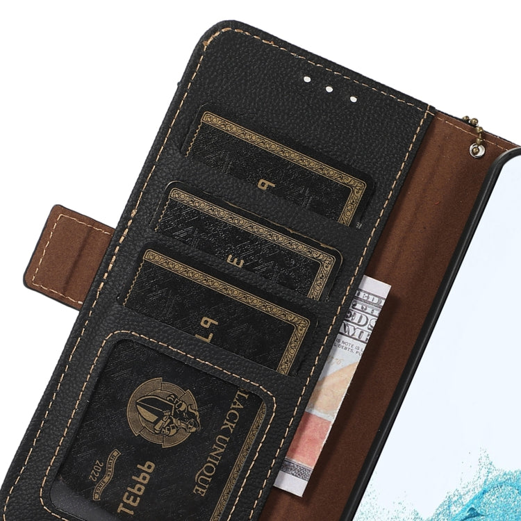 For Google Pixel 8 Side-Magnetic TJ Genuine Leather RFID Phone Case(Black) - free shipping - PMC TechLife - Order now!
