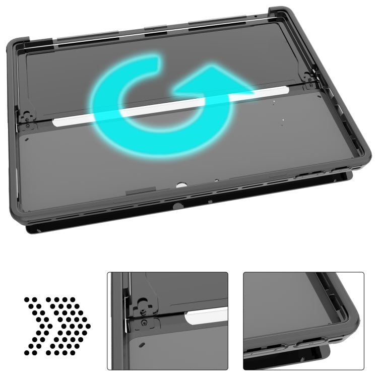 For Microsoft Surface Pro 9 Shockproof TPU Hard PC  Tablet Case - Microsoft by PMC TechLife | Online Shopping South Africa | PMC TechLife | Buy Now Pay Later Mobicred