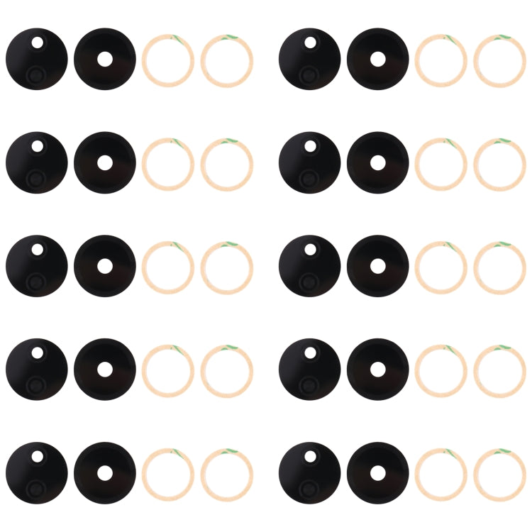 For vivo Y16 10pcs Back Camera Lens - Camera Parts by PMC TechLife | Online Shopping South Africa | PMC TechLife