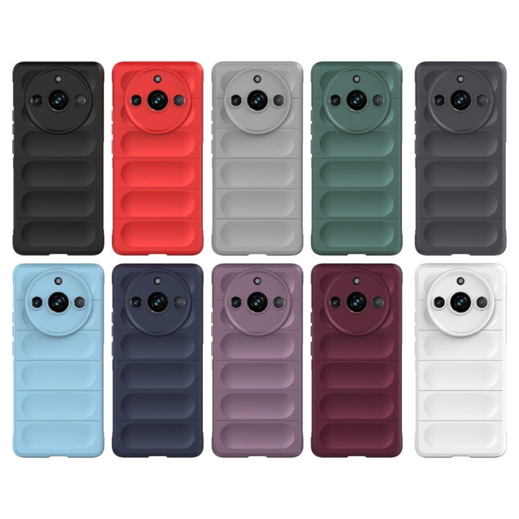 For Realme 11 Pro 5G/11 Pro+ 5G Magic Shield TPU + Flannel Phone Case(Red) - Realme Cases by PMC TechLife | Online Shopping South Africa | PMC TechLife | Buy Now Pay Later Mobicred