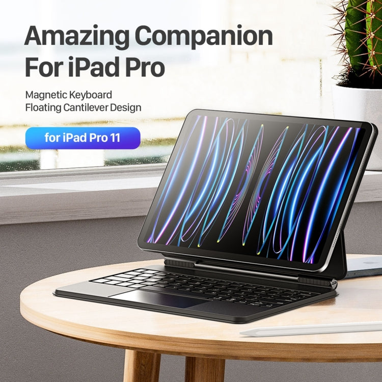 DUX DUCIS MK Series Floating Magnetic Keyboard Tablet Leather Case For iPad Pro 11 2022 / Air 11 2024 - free shipping - PMC TechLife - Order now!