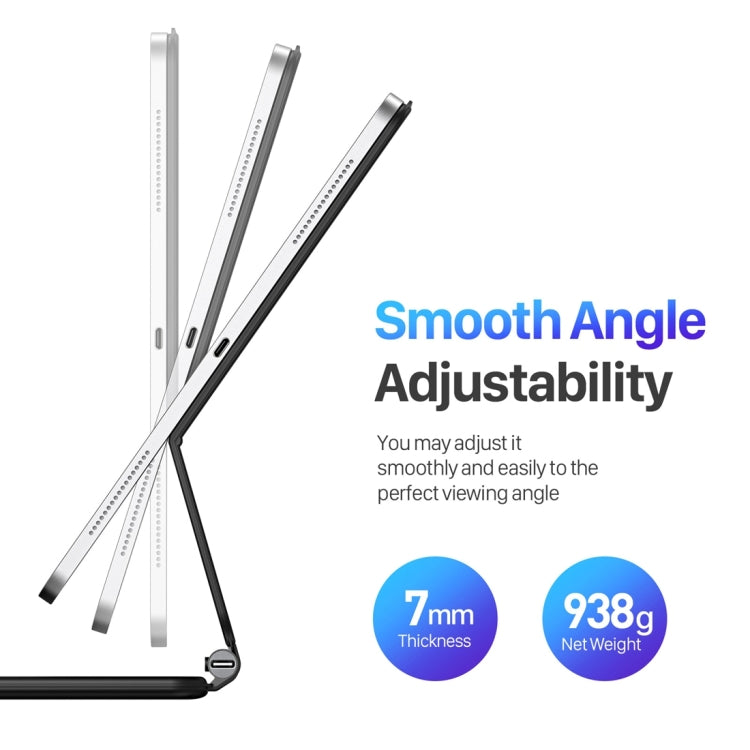 DUX DUCIS MK Series Floating Magnetic Keyboard Tablet Leather Case For iPad Pro 12.9 2021 - free shipping - PMC TechLife - Order now!