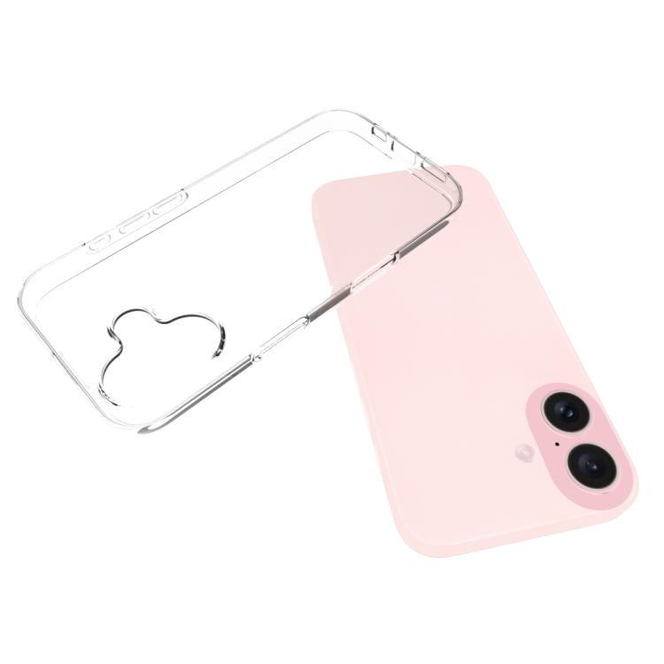 For iPhone 17 Waterproof Texture TPU Phone Case(Transparent) - free shipping - PMc TechLife - Order now!