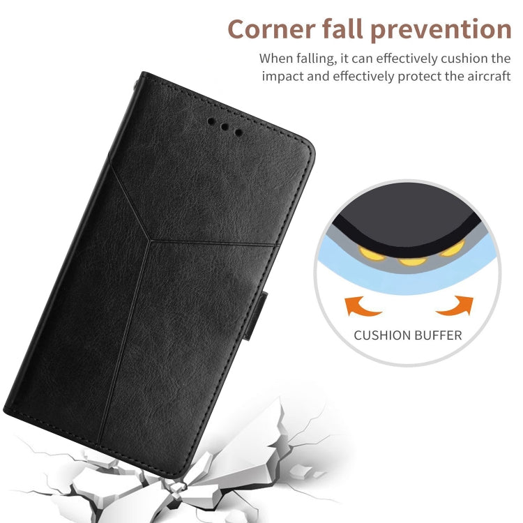 For Xiaomi 14 Pro Y-shaped Pattern Flip Leather Phone Case(Black) - 14 Pro Cases by PMC TechLife | Online Shopping South Africa | PMC TechLife | Buy Now Pay Later Mobicred