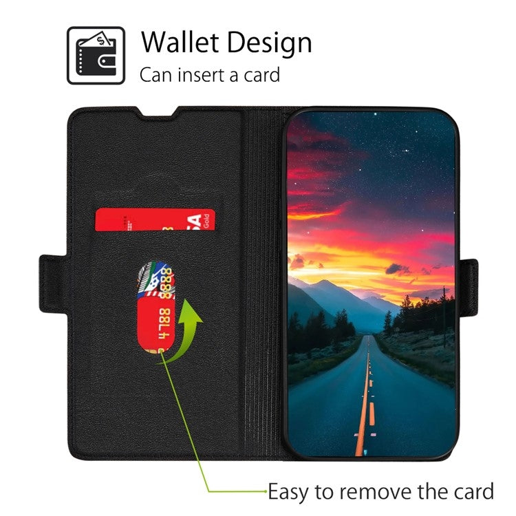 For Huawei nova 12i 4G Ultra-thin Voltage Side Buckle Horizontal Flip Leather Phone Case(Black) - Huawei Cases by PMC TechLife | Online Shopping South Africa | PMC TechLife