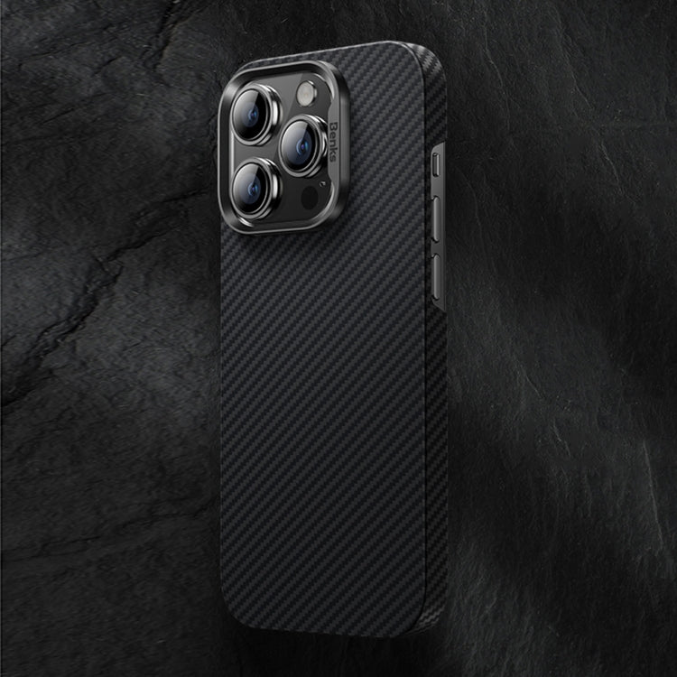 For iPhone 14 Pro Benks 600D MagSafe Kevlar Carbon Fiber Phone Case(Black) - iPhone 14 Pro Cases by Benks | Online Shopping South Africa | PMC Jewellery