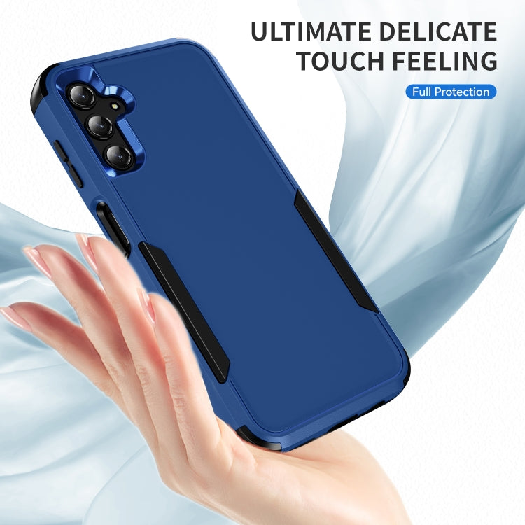 For Samsung Galaxy A14 5G / A14 4G TPU + PC Shockproof Protective Phone Case(Royal Blue + Black) - Galaxy Phone Cases by PMC TechLife | Online Shopping South Africa | PMC TechLife