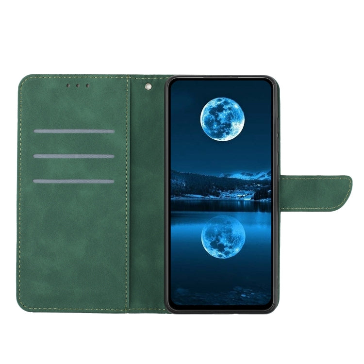 For Motorola Moto E22S / G22 4G Stitching Embossed Leather Phone Case(Green) - free shipping - PMC TechLife - Order now!