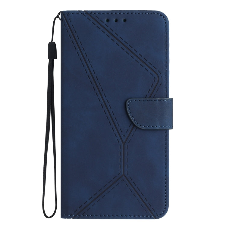 For Motorola Moto G73 5G Stitching Embossed Leather Phone Case(Blue) - free shipping - PMC TechLife - Order now!