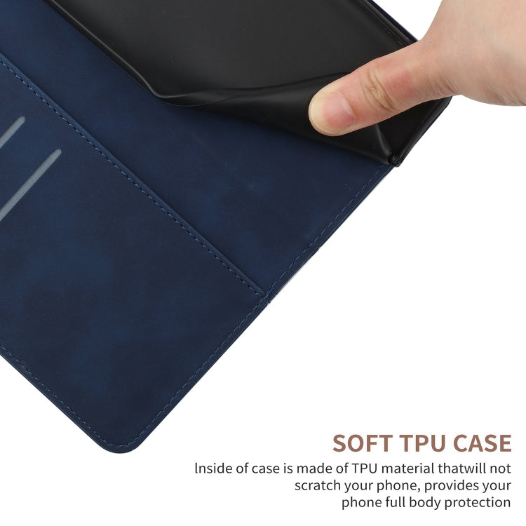For Motorola Moto G73 5G Stitching Embossed Leather Phone Case(Blue) - free shipping - PMC TechLife - Order now!