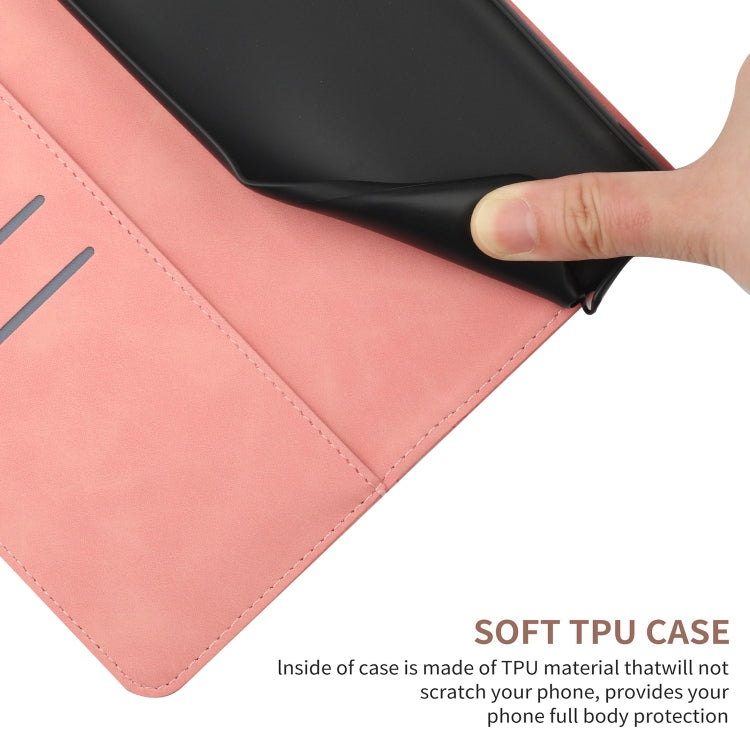 For Motorola Moto G84 Stitching Embossed Leather Phone Case(Pink) - free shipping - PMC TechLife - Order now!