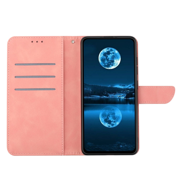 For Motorola Moto G75 5G Stitching Embossed Leather Phone Case(Pink) - free shipping - PMC TechLife - Order now!