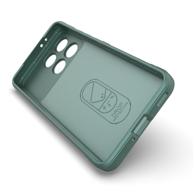 For Xiaomi Redmi K70 / K70 Pro 5G Magic Shield TPU + Flannel Phone Case(Dark Blue) - K70 Pro Cases by PMC TechLife | Online Shopping South Africa | PMC TechLife | Buy Now Pay Later Mobicred